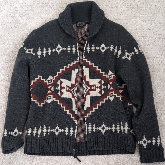 Pendleton Other - Pendleton Four Corners Zip Sweater Size XL